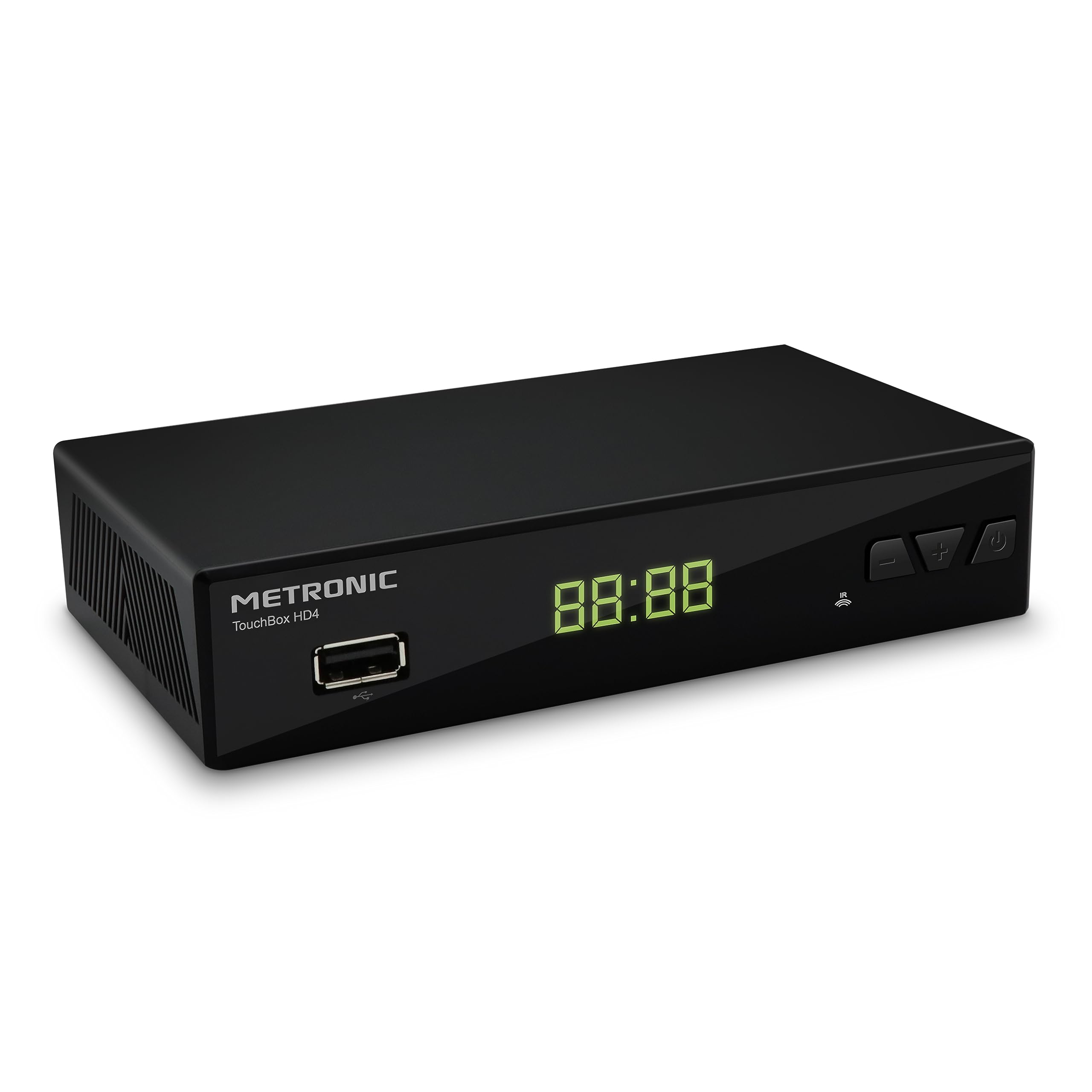 Metronic Décodeur Satellite Numérique TNT HD Touchbox HD4 / chaînes HD gratuites et l’Ensemble des chaînes étrangères gratuites/HDMI Démodulateur, Récepteur, Boitier, Tuner, Enregistreur TV - 441376