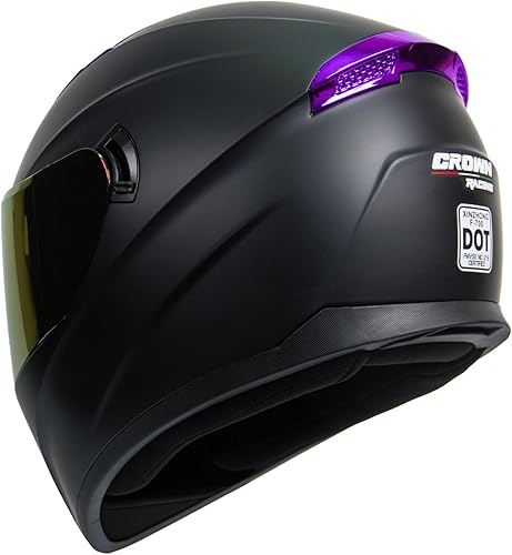 Miniatura 5 de Cascos de Motocicleta para Bicicleta de Calle de Cara Completa Casco de Motocicleta para Motocicleta para Adultos Cascos Aprobados por DOT, F-700