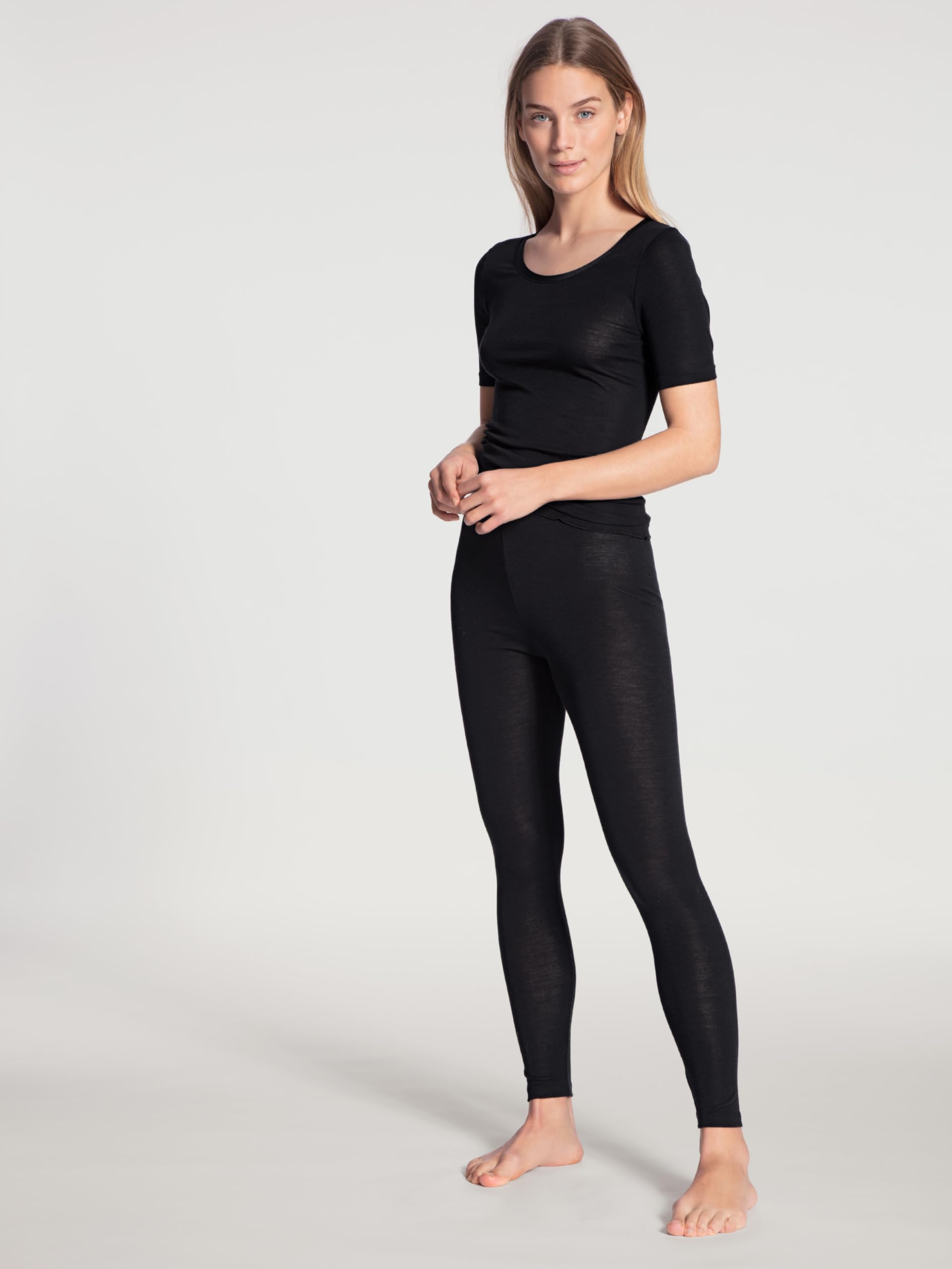 Calida - True Confidence Damen Leggings, Pantaloni Termici Donna