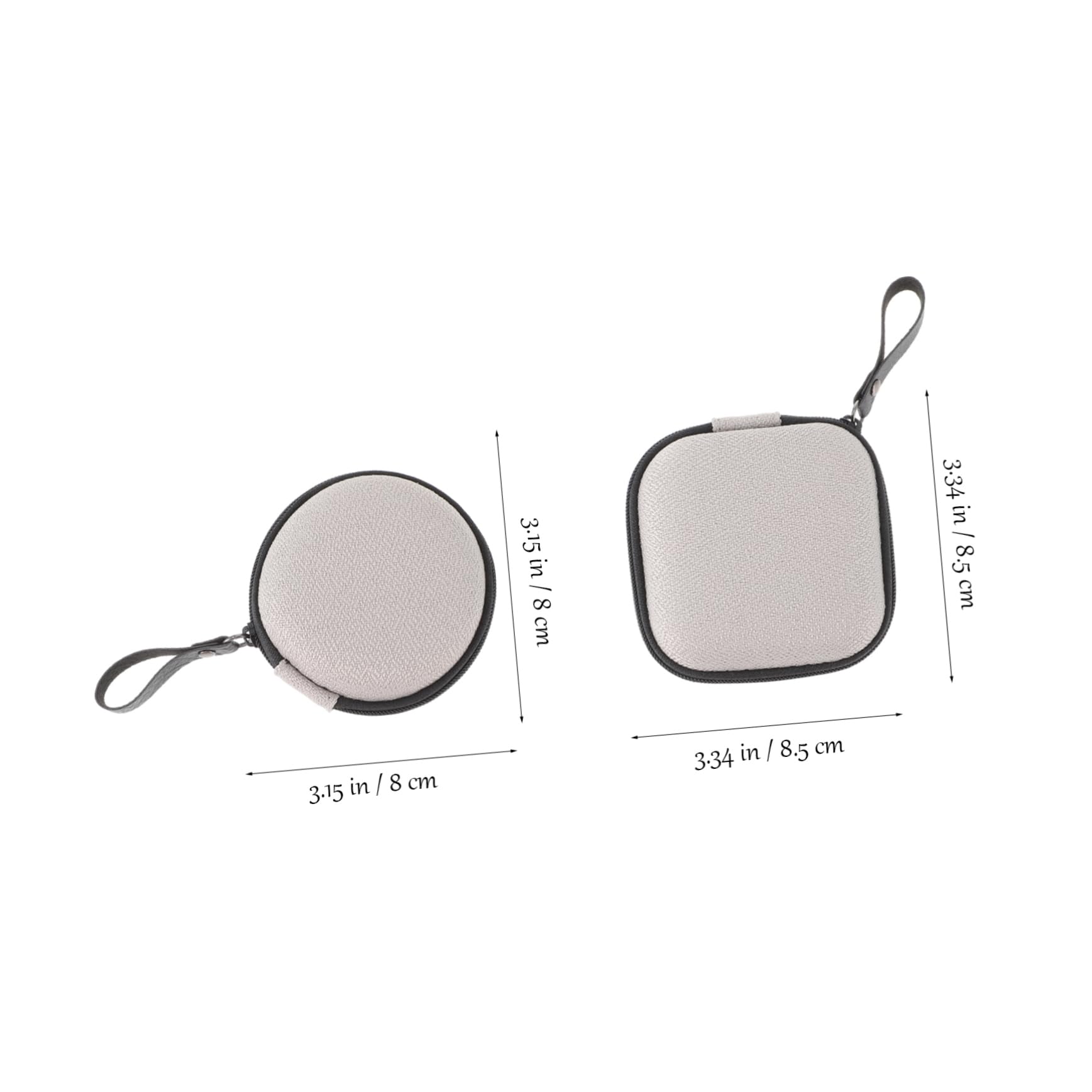 Gatuida 10 Piezas Bolsa De Almacenamiento para Auriculares Bolsas De Almacenamiento con Cremallera Búsqueda 2 Caso Soporte para Auriculares Búsqueda 1 Material Compuesto Minibolso USB