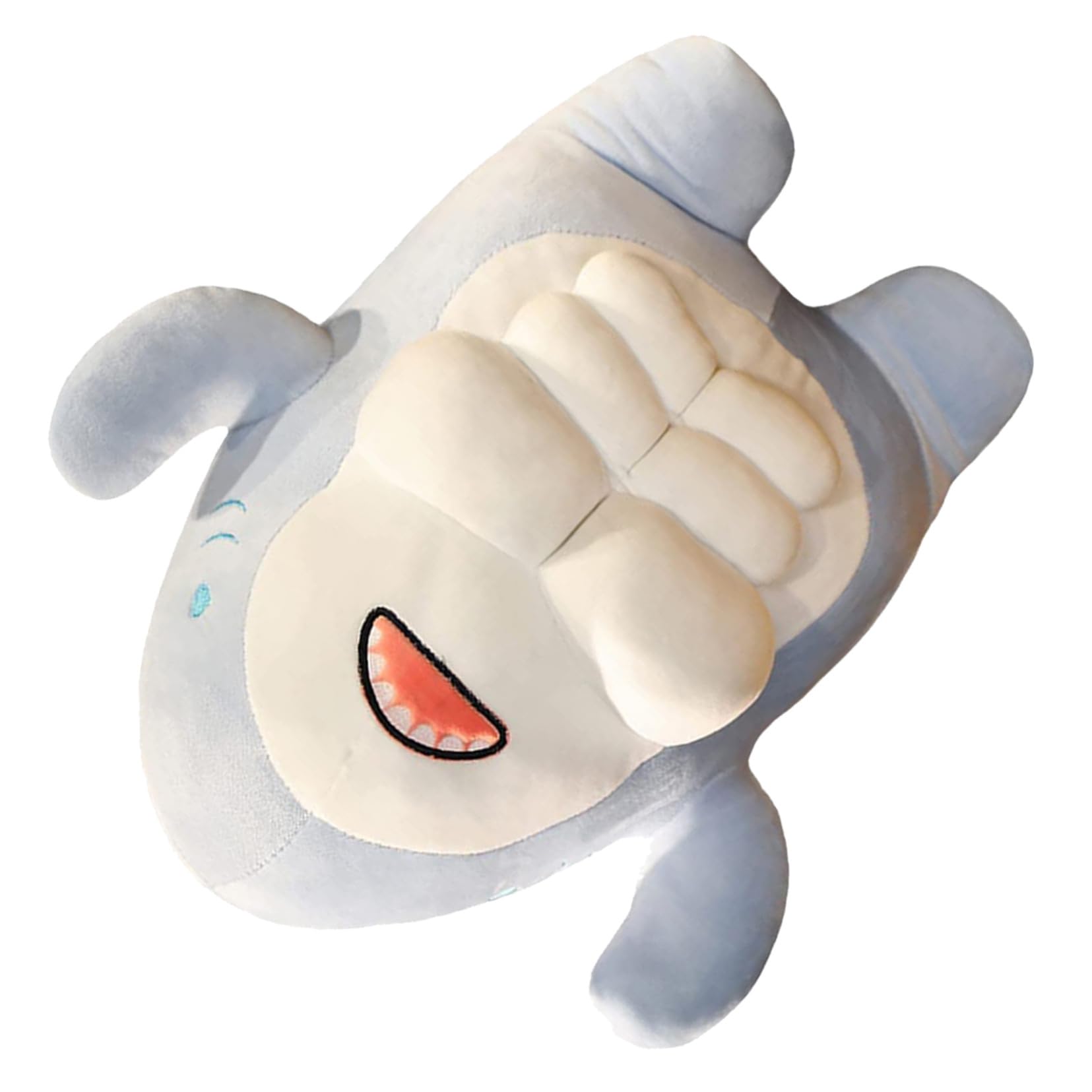Peluche Squalo Decorativo 40cm Blu per Bambine e Collezionisti