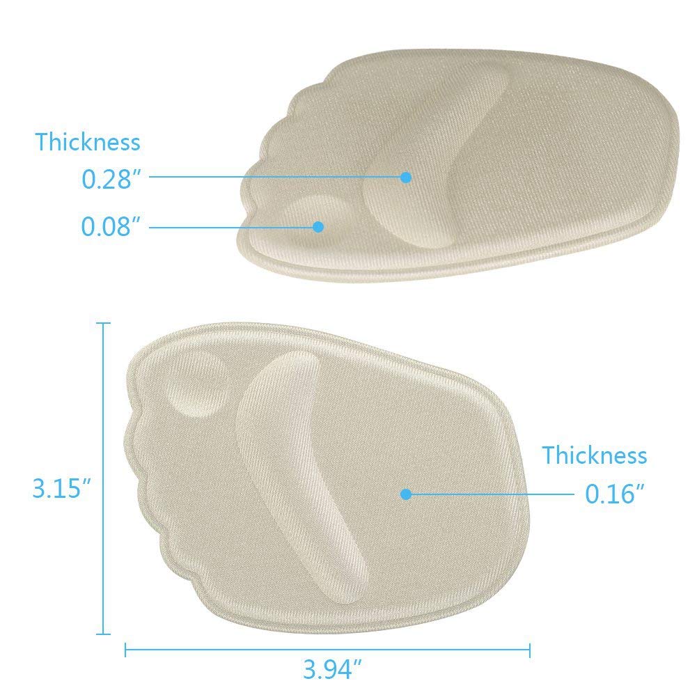 Cuscinetti per Piedi Antiscivolo Cuscini per Piedi con Tacco Alto, Cuscinetti in Gel per Piedi Cuscini per Piede Donna, Cuscino per Donna, Cuscinetti per Tallone