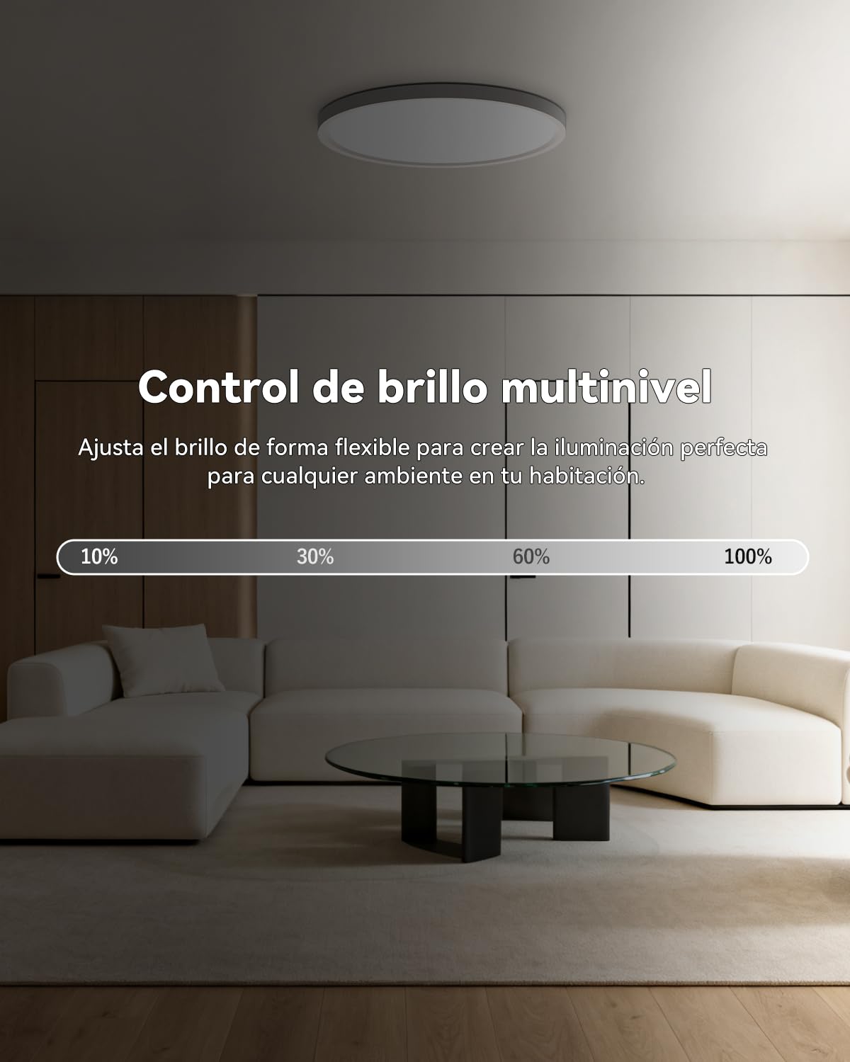 AIKVSXER Plafón LED Inteligente 33W Ø40 cm, Luz RGB Multicolor con Cambio de Color, Iluminación Blanca Regulable 3000–6500K, Control Remoto y App, Perfecto para Dormitorio, Salón y Espacios de Ocio