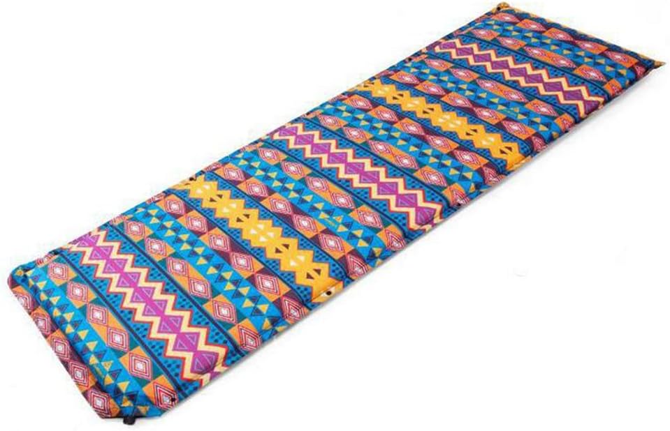 Sleeping Mat Inflating Portable Yoga Mat Pad Bed Or Travel Mattress Travelling Beach Home Self-Inflating Camping SD-98103 (Medium)