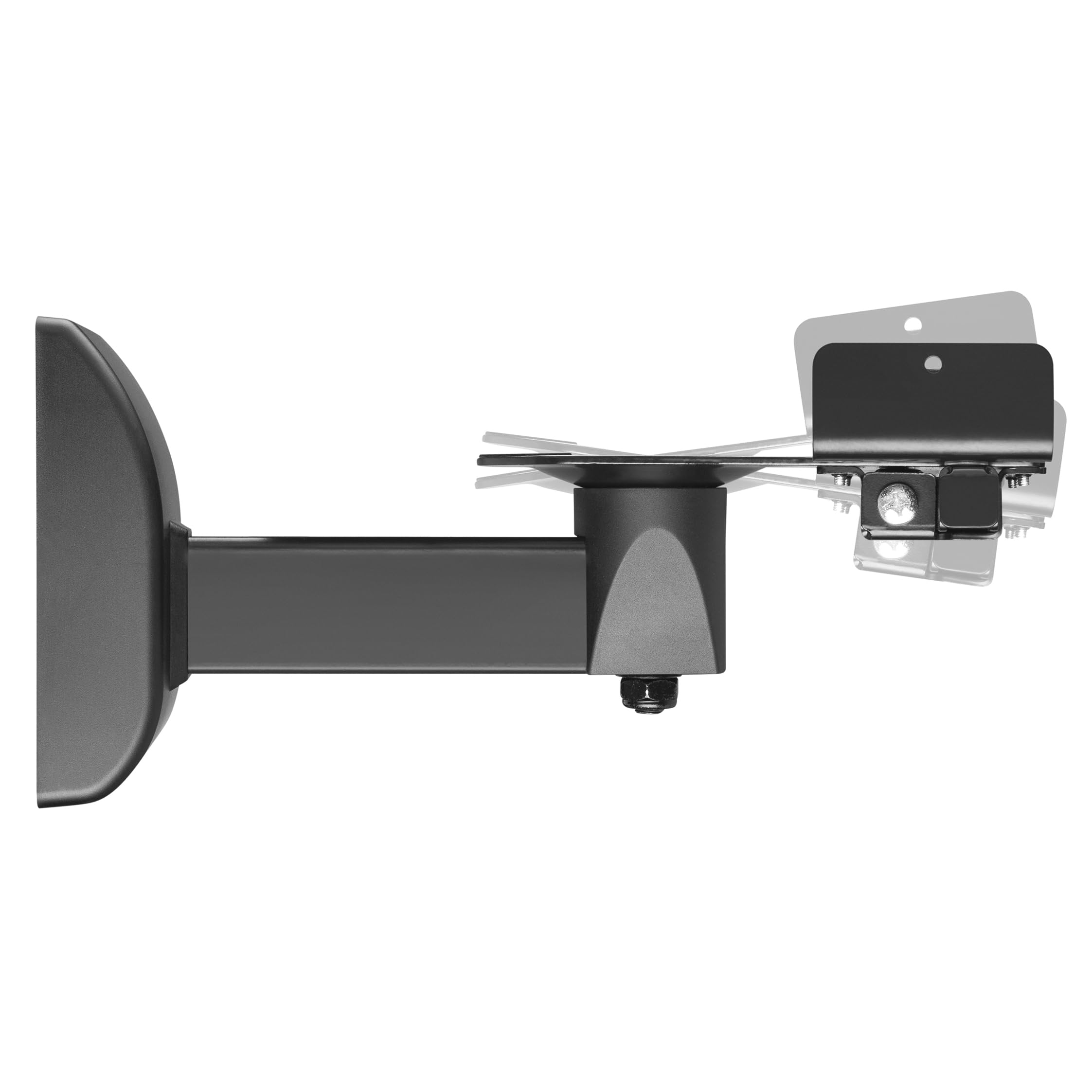 myWall HB7L supporto da parete per casse acustiche Inclinabile, Distanza dal muro (max): 286 mm Nero 2 pezzi