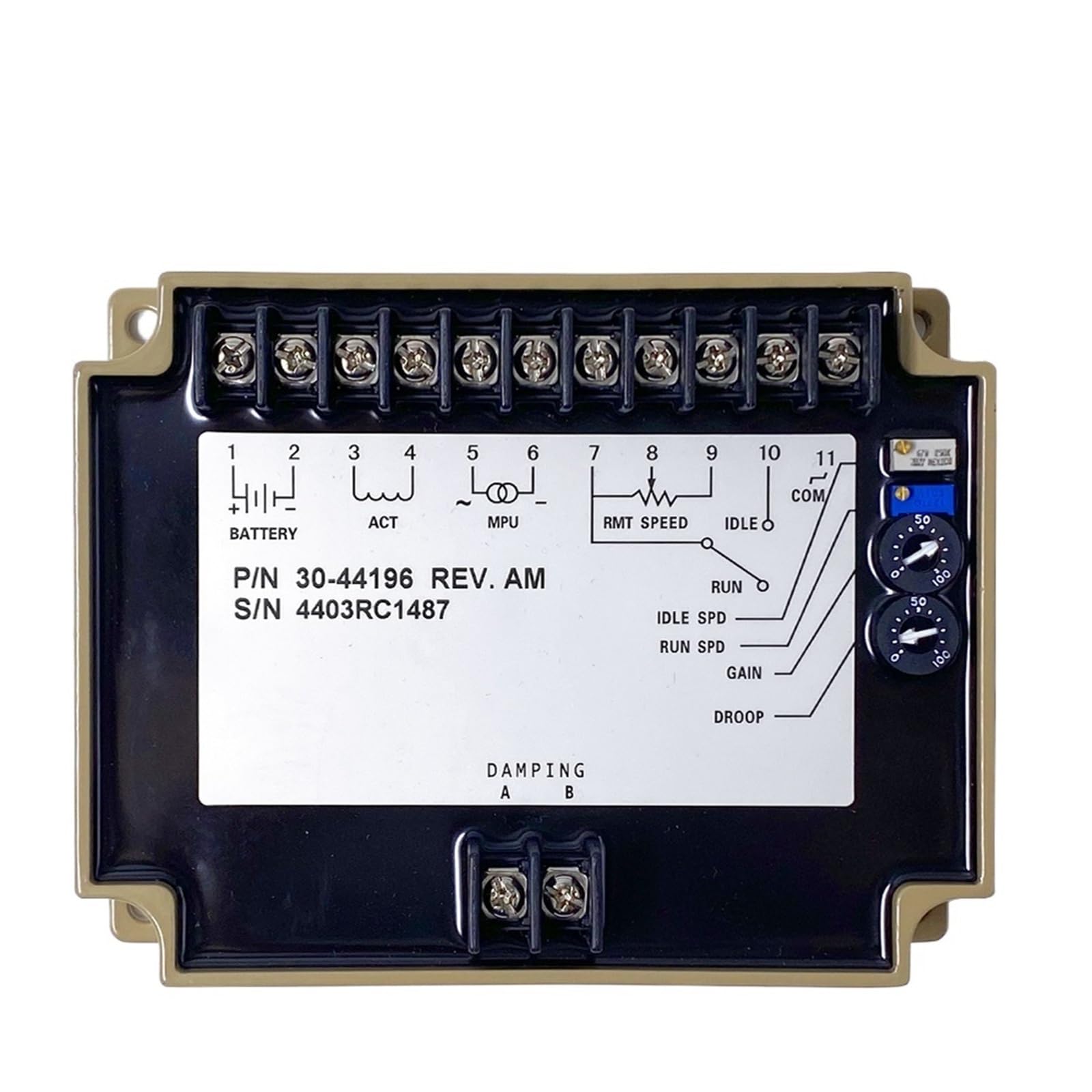 Jdilfunu 3044196 Generator Speed Controller Governor Electronic Circuit Board Regulator 1Pcs