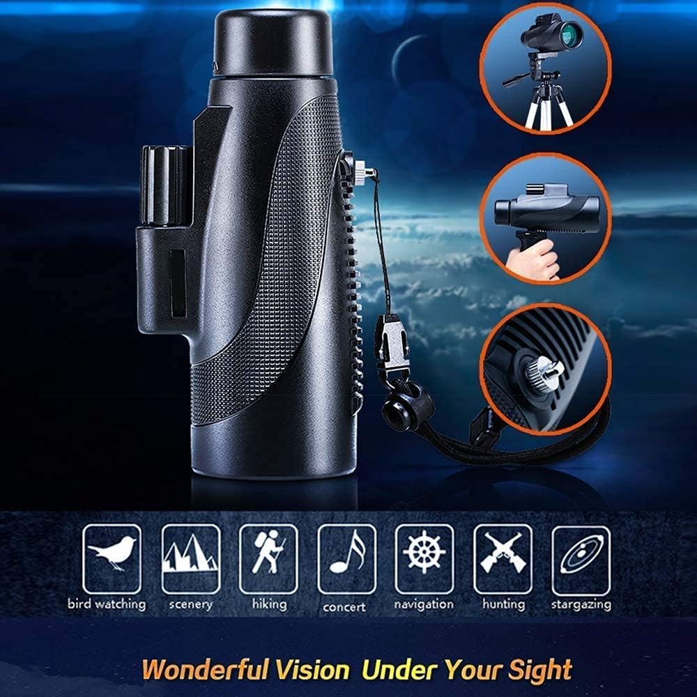 Portable SLR 8X42 Low Light Level Night Professional Waterproof SLR 4 Clear Zoom Telescope for Hiking Hunting Concert Jianyou (Size: 10X)