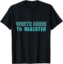 Sign Here Party Registration Event Graduation T-Shirt