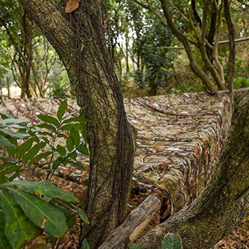Tongcamo Hunting Blind Material, Camo Netting for Outdoor, Photography, Camping, Concealment, Disguise, Sunshade, Covers - Thumbnail 6