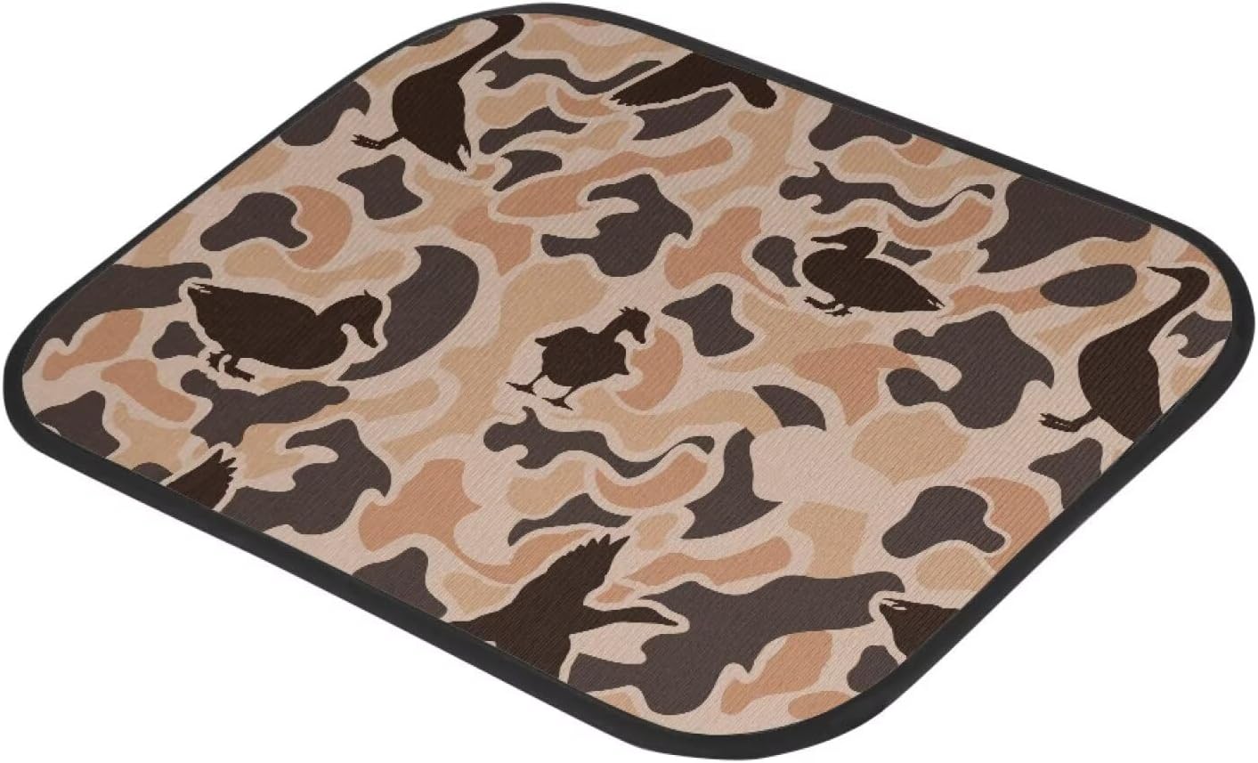 KEIAHUAN Car Floor Mats All Weather Automotive Car Mats Liners Duck Camo Hunting Design Auto Front Rear Mat Rug Carpet Non-Slip Universal Fits for Most Sedan,Truck,SUV,Van, Set of 4