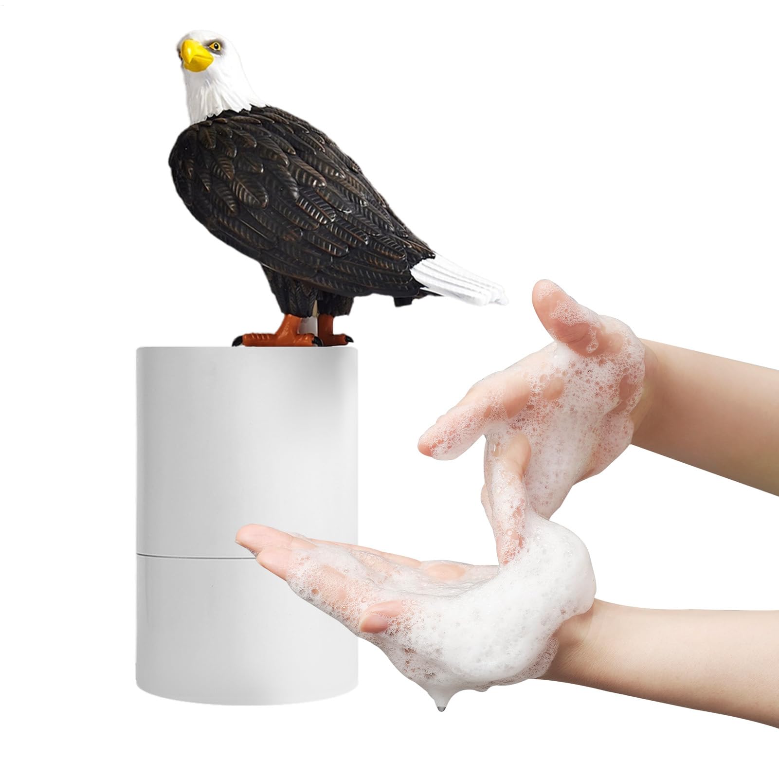 Dispensador Automático De Jabón Sensor Inteligente con Forma de Águila | Dosificador De Jabón Para Platos Sin Contacto Para En Cocina, Baño, Dormitorio, Hotel, Restaurante Y
