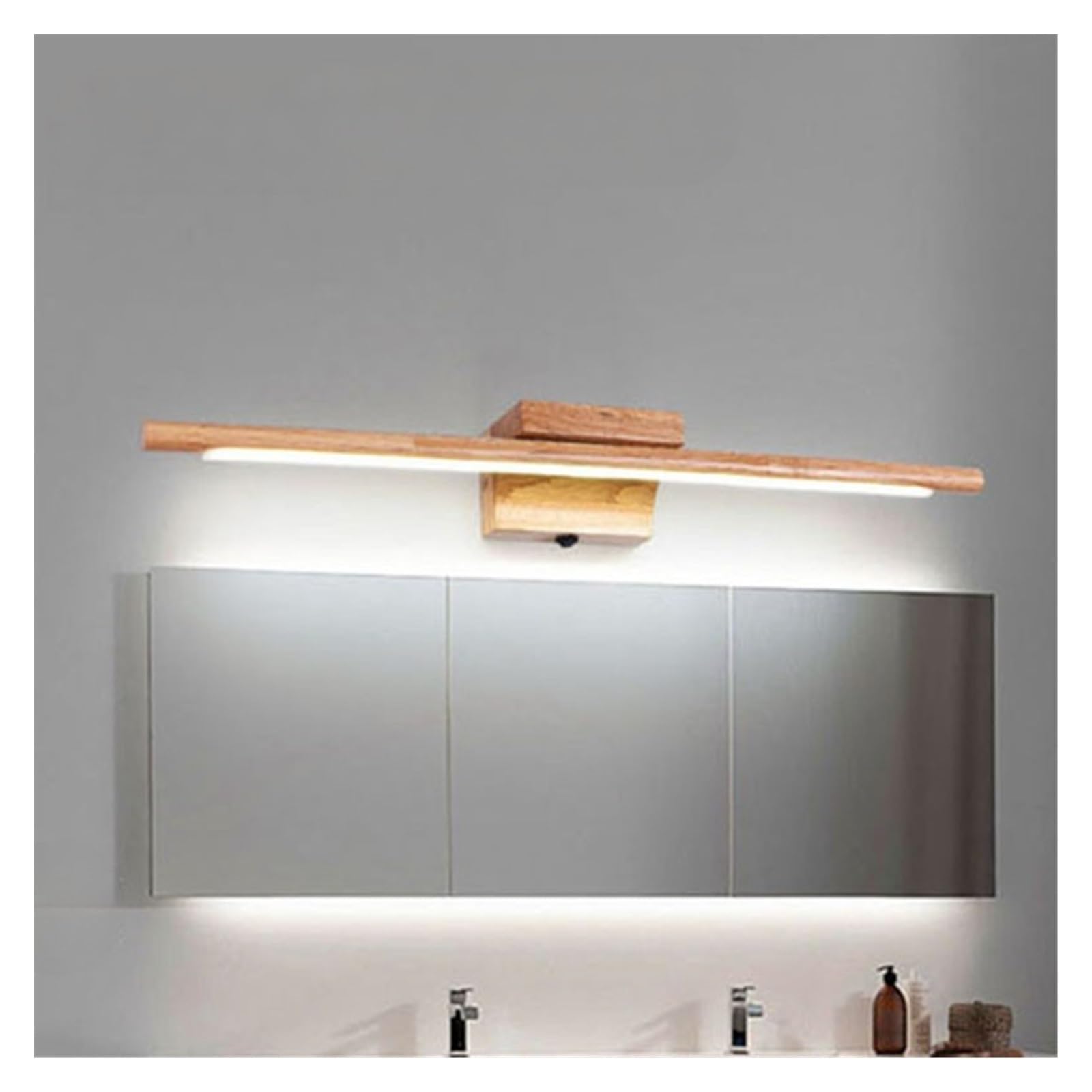 Luces de espejo LED - Lámpara de pared sólida Decoración de baño moderna Vestidor Iluminación Decoración del hogar Apliques Lámparas,Lámpara de Techo