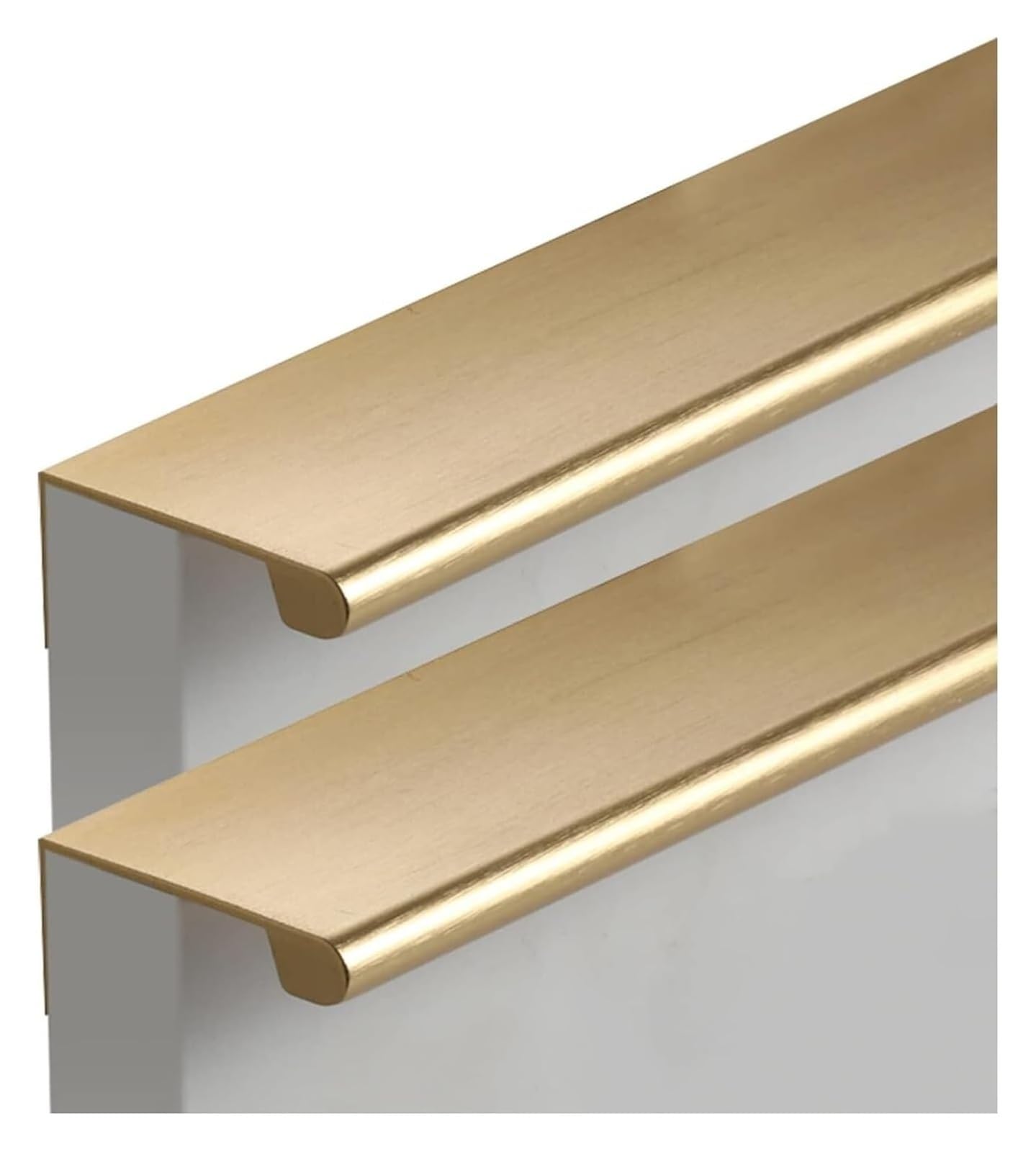 Lqzaxsrdr D Conceale Drawer Handles, Hiddenniture En Aluminum Pull Handles, 2 Pcs, Multiple Sizes(Length 600Mm)