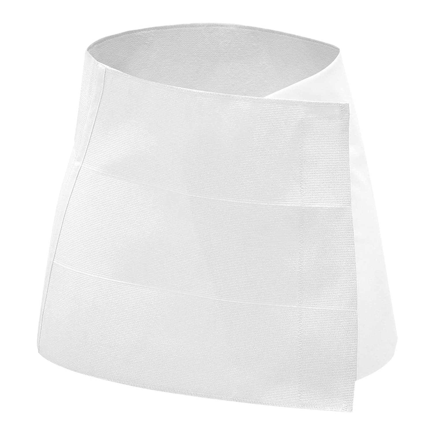 MYSANITY Fascia Post Parto in Bamboo Morbida e Traspirante, Bianco, L