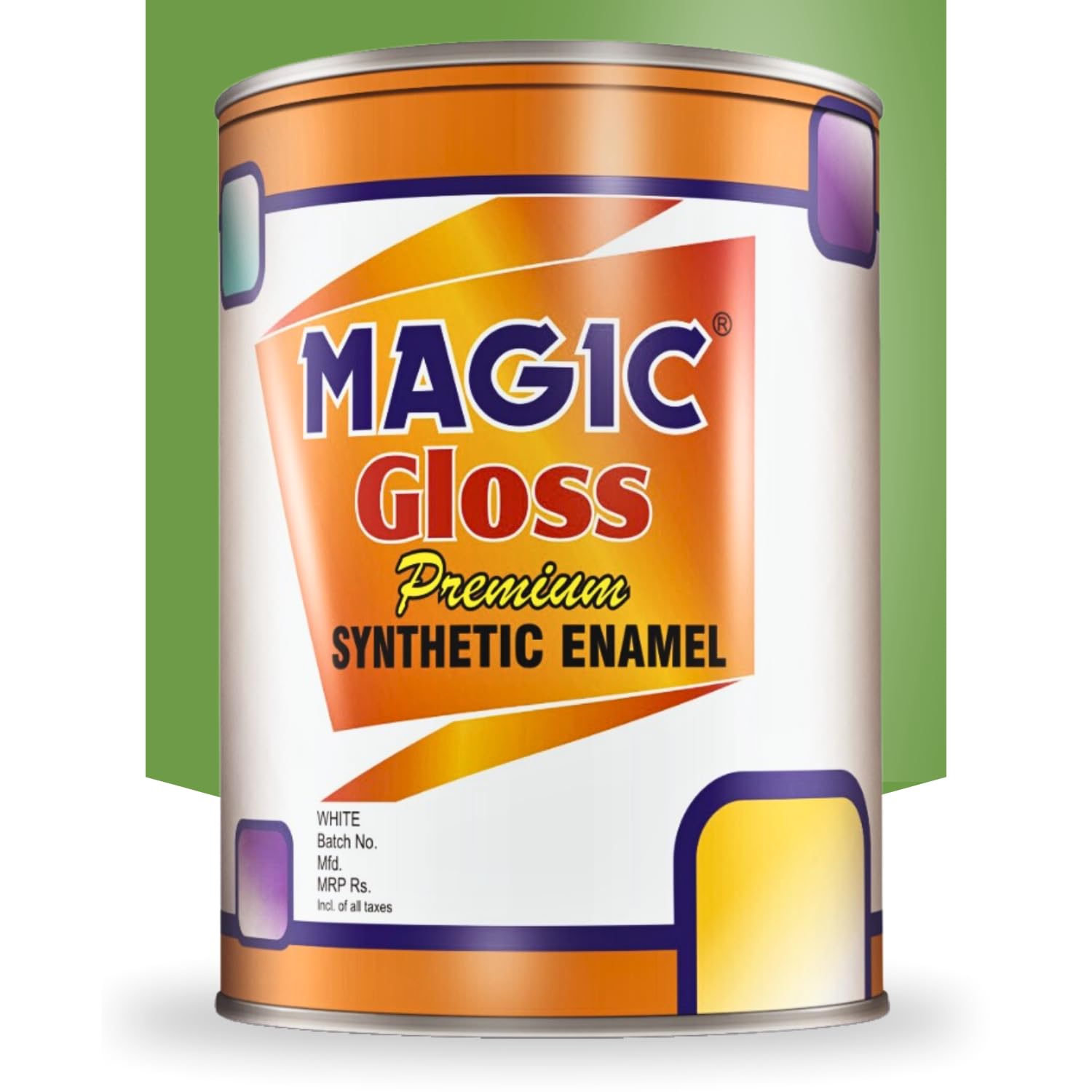 Magic Gloss Premium Synthetic Enamel Paint Fast Drying, Interior/Exterior Metal & Wood Surfaces Anti-Rust & Complete Coverage (500ML, Cascade Green) (B0D28YK87V) Amazon Price History, Amazon Price Tracker