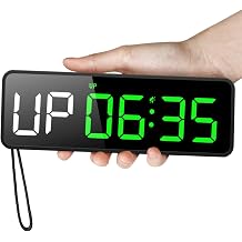 Acedeck Portable Gym Timer Clock Fitness Digital Clock with Strong Magnet