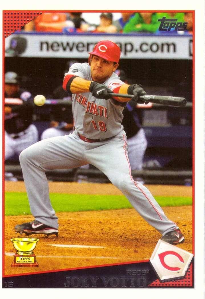 2009 Topps #390 Joey Votto Baseball Card - Topps All-Star Rookie