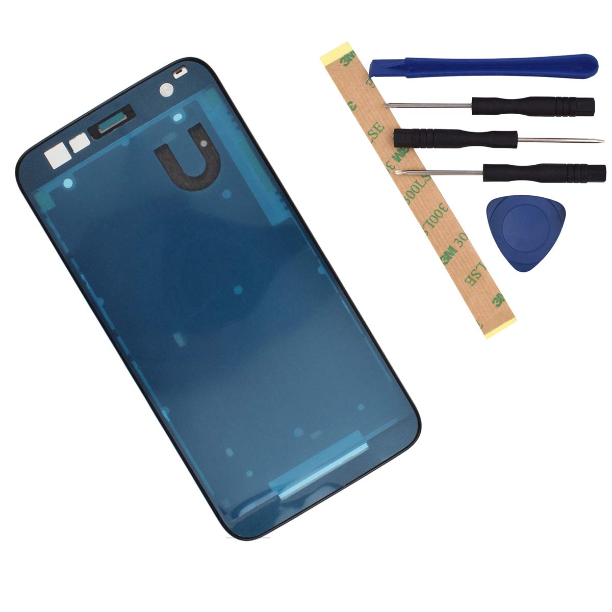 X500 Screen Frame with Sound Speaker Net with Adhesive Compatible with LG X500 M320G X Charge M320