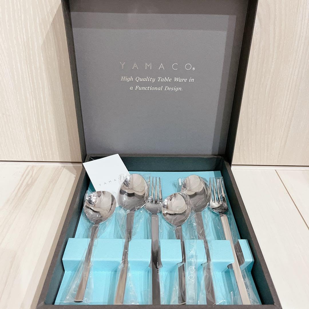 カトラリー 6本 スプーン フォーク 結婚祝 YAMACO 誕生日 プレゼント 楽天市場】カトラリー 結婚祝い スプーン フォーク 6点 結婚祝い 送料