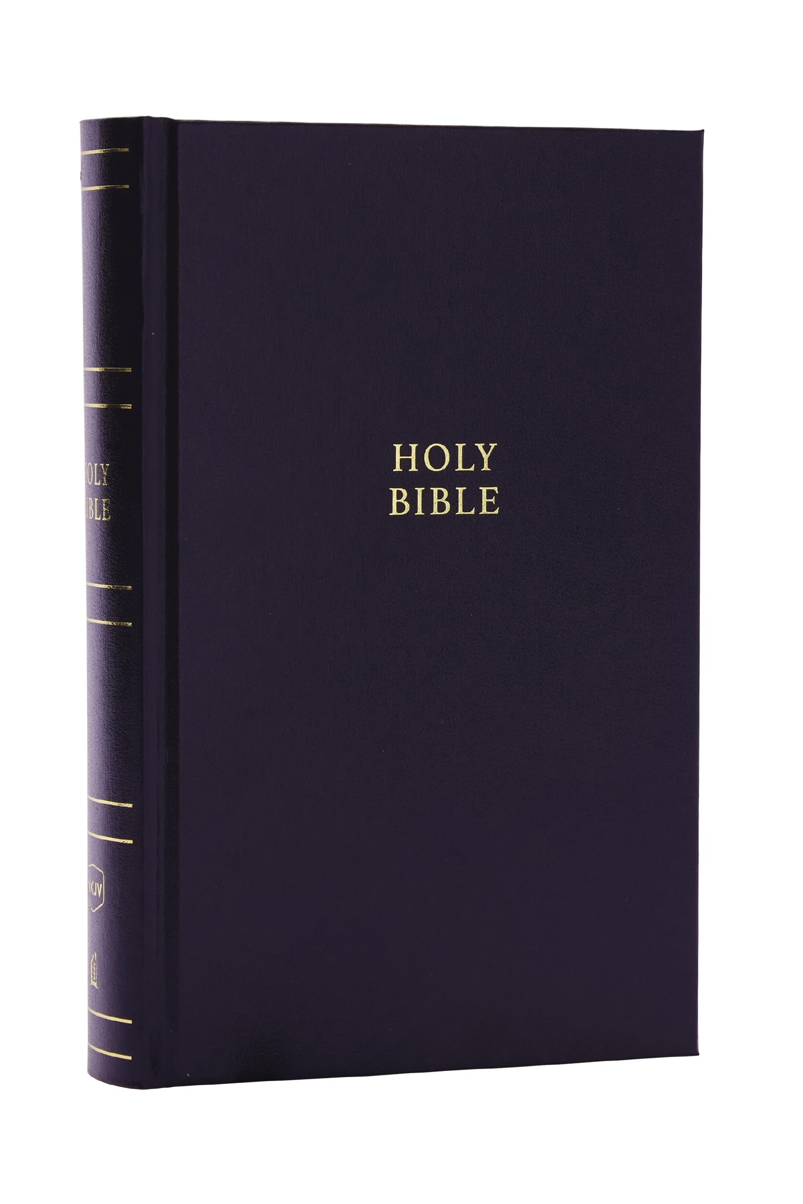 NKJV Personal Size Large Print Bible with 43,000 Cross References, Black
