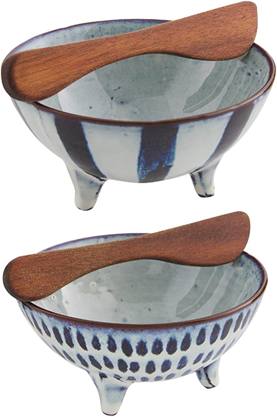 Mud Pie Black Reactive Dip Set
