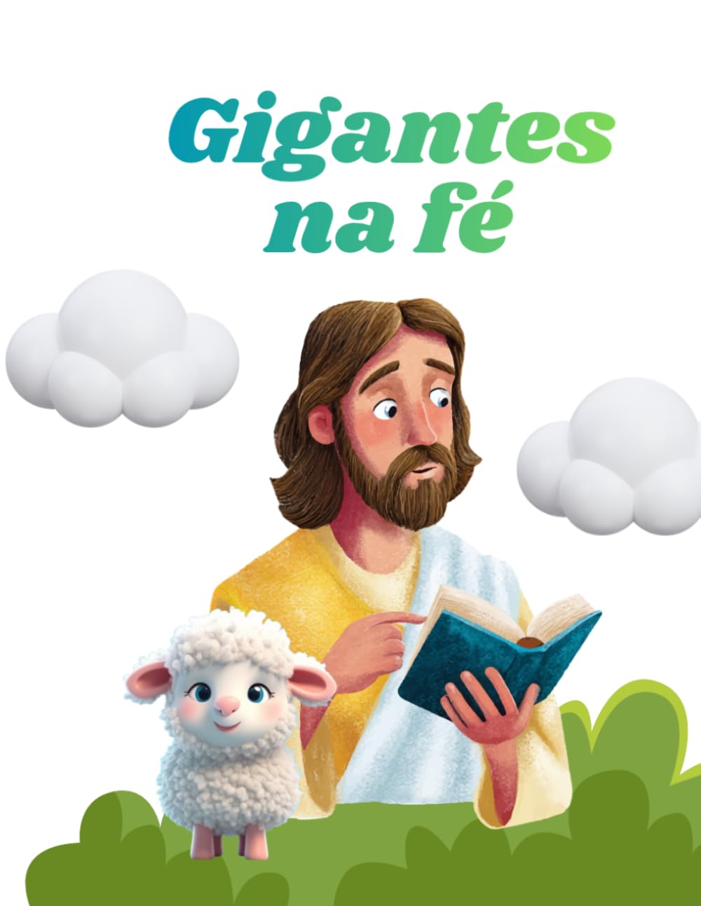 Gigantes da fé - Livro para colorir sobre histórias bíblicas