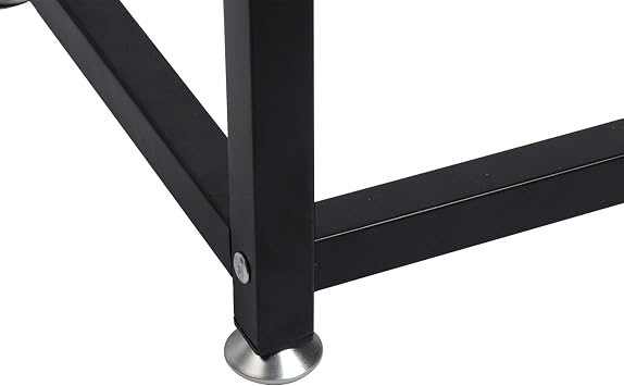 Console Table with Drawers Desk Vanity Make Up Entryway Table Narrow Sofa Table Wooden Metal Retro Industrial Brushed Nickel Handle 47 for Living Room Bedroom Bathroom Lavatory 100lbs