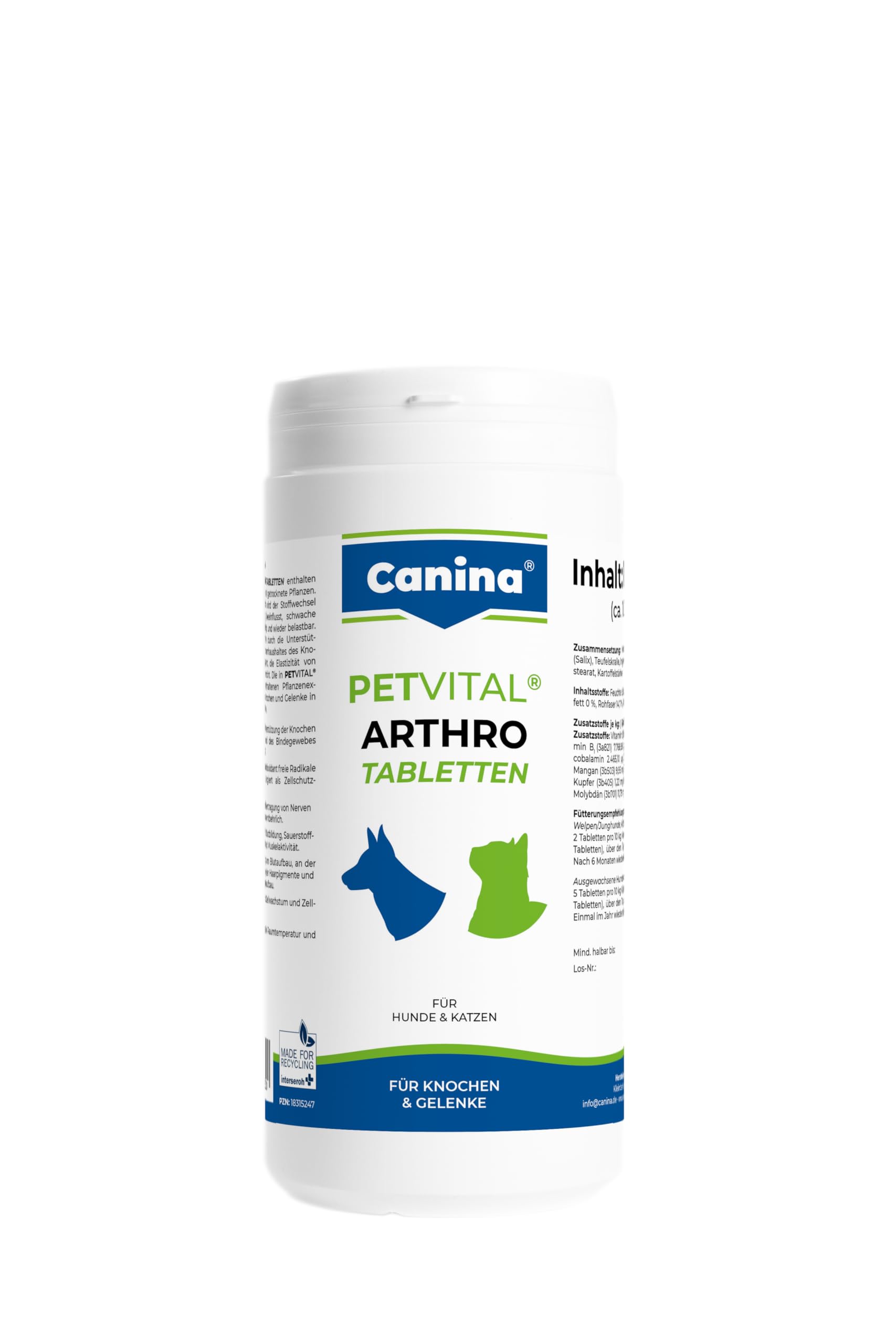 Canina Petvital Arthro-Tabletten, 1 kg, beige
