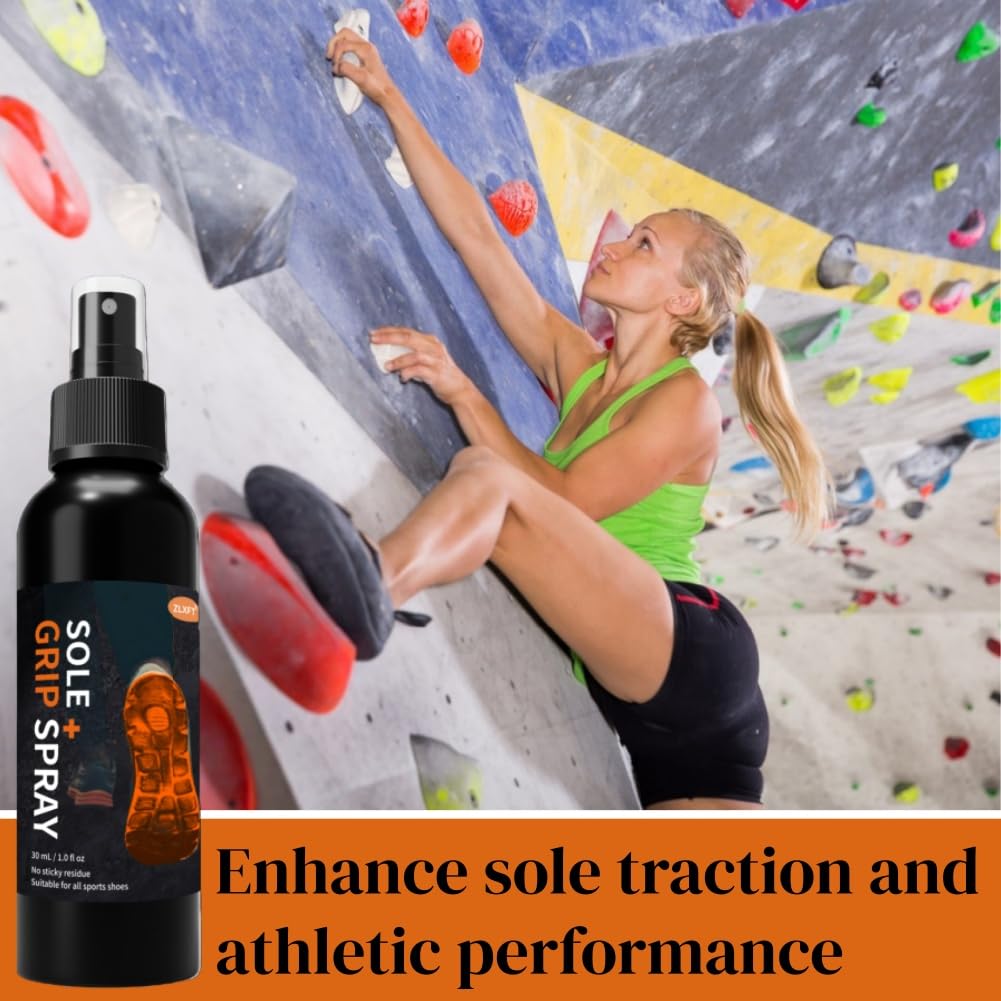 Spray de Agarre para Zapatos de Baloncesto,2pcs Spray de Agarre para Zapatos Deportivos,Basketball Shoe Performance Spray,Sole Grip Spray,Basketball Court Grip Enhancer,30ml