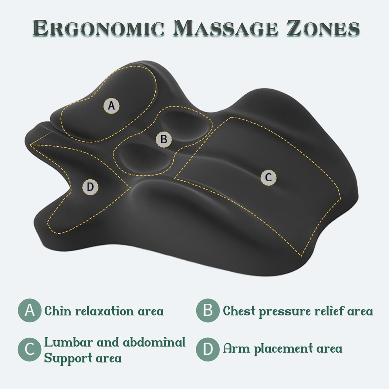 Coussins sexuels pour les couples, oreiller pour couple, angle de 27°, soutien ergonomique pour la colonne vertébrale et oreiller de lit multifonction, Coussin pour Positions Sexuel(Noir)