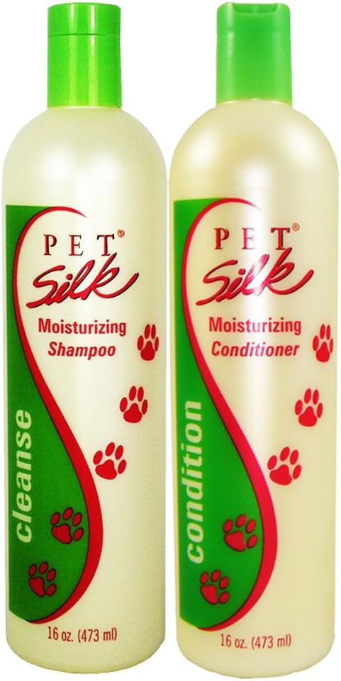 Doggidogi Pet Silk Moisturizing Shampoo & Conditioner Set