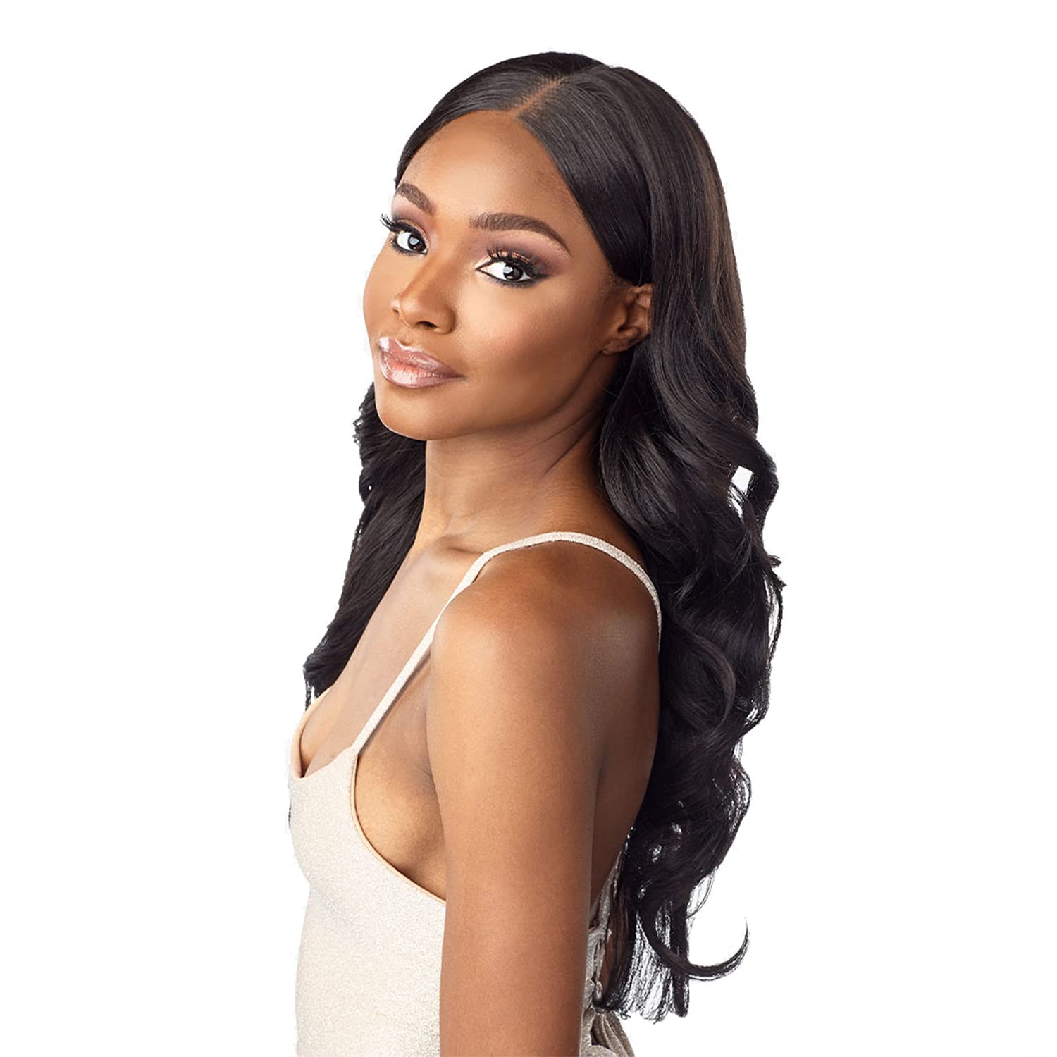 Sensationnel What Lace 13X6 Wigs - Zaila Lacefrontal Hand Tied Glueless Synthetic with Natural Density Preplucked Hairline (613 BLONDE)