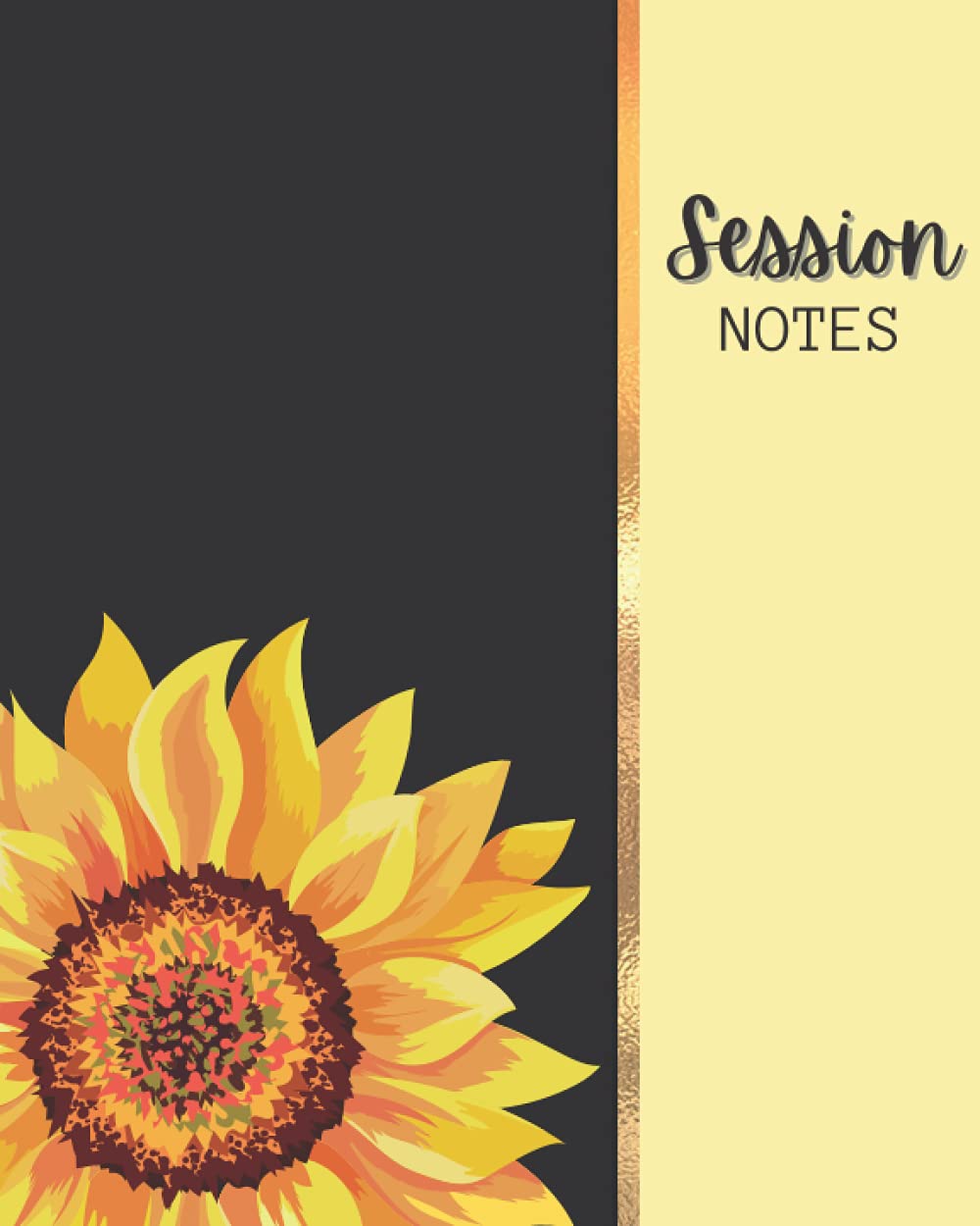 Session Notes: Session Notebook For Therapists, Psychotherapist, Councelor, Therapist Appointment Book, Therapy Session (8 in x 10 in with 120 pages)