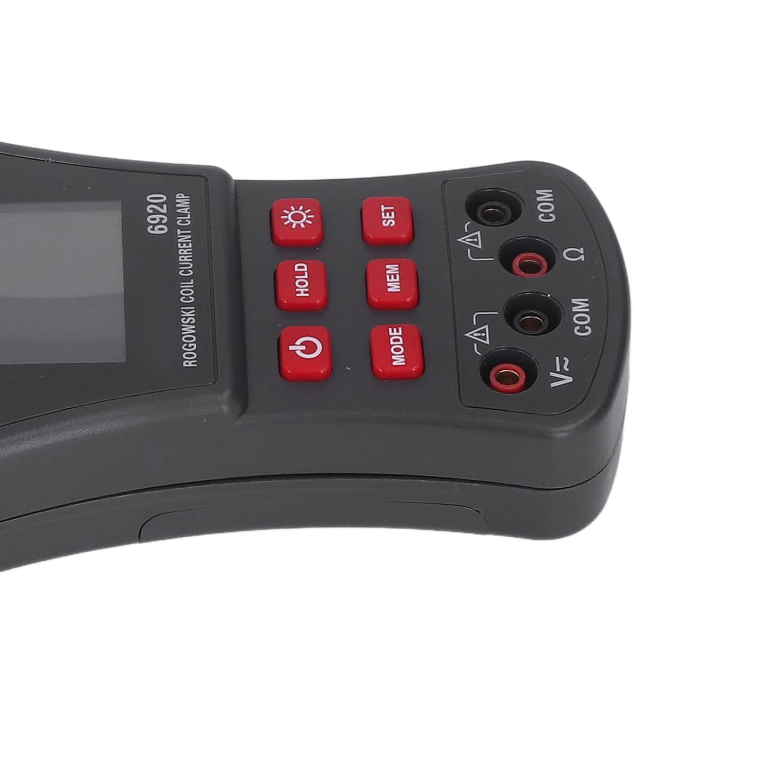 FTVOGUE Elastyczny Miernik Cęgowy ABS Miernik Cęgowy Prądu Przemiennego od 0 MA do 10000 A ze szczęką 200 Mm Test Rezystancji Przechowywania Danych USB dla Elektryków Kontrola Zasilania Przemysłowego