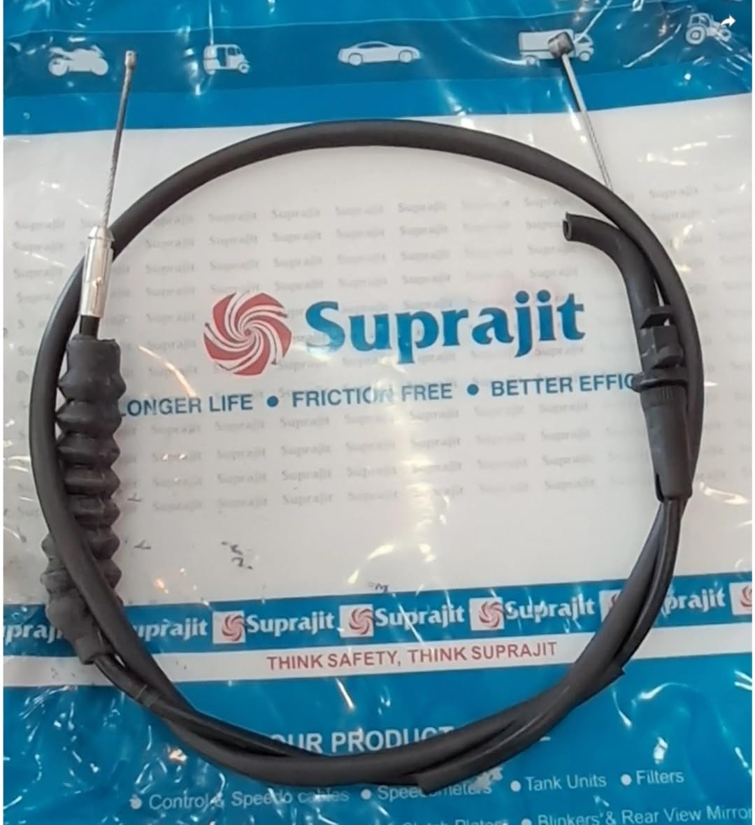 suprajit throttle cable for caliber croma, skb0321, friction-free