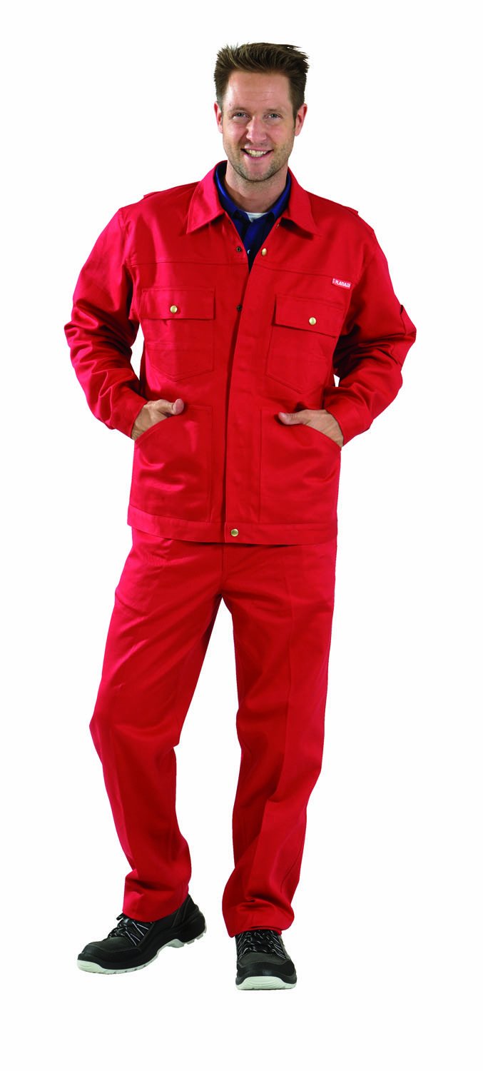Planam 531094 Size 94 "BW 345" Trousers - Mid Red