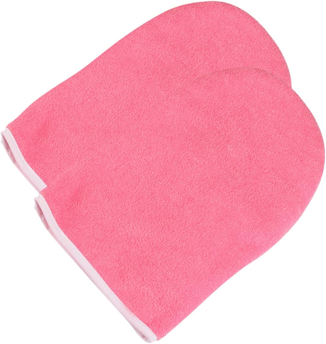3pairs Paraffin Therapy Gloves for Hand Treatment Insulating Wax Bath Mitts for Spa Home Use Moisture Retaining Beauty for Dry Hands
