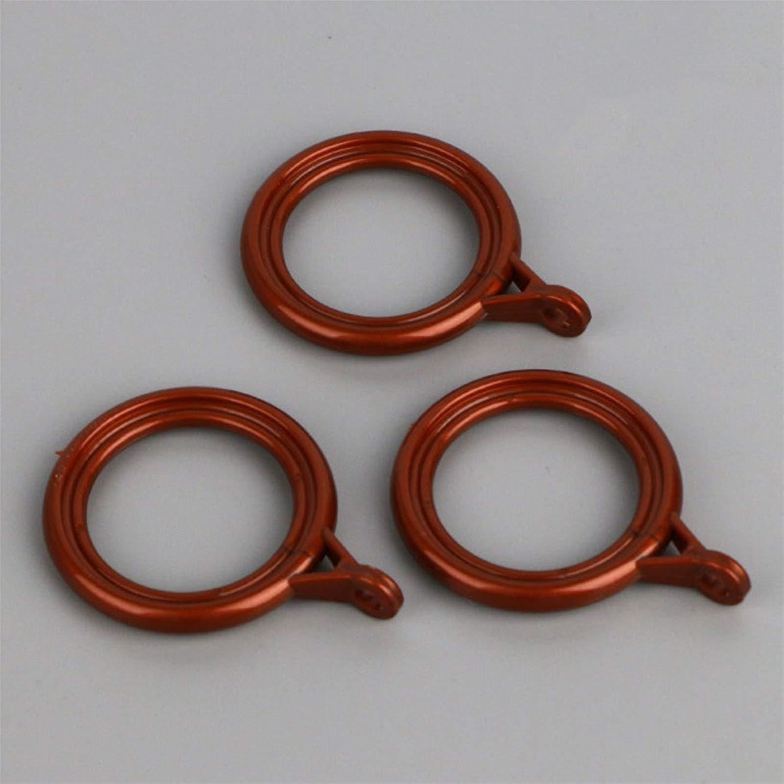 XJPXFQ Anelli per Tende Anelli for Tende da 1,4 Pollici, Anelli di plastica for Anelli a Tenda da Doccia for Bagno Doccia Anelli Clip Finestra(Set of 60)