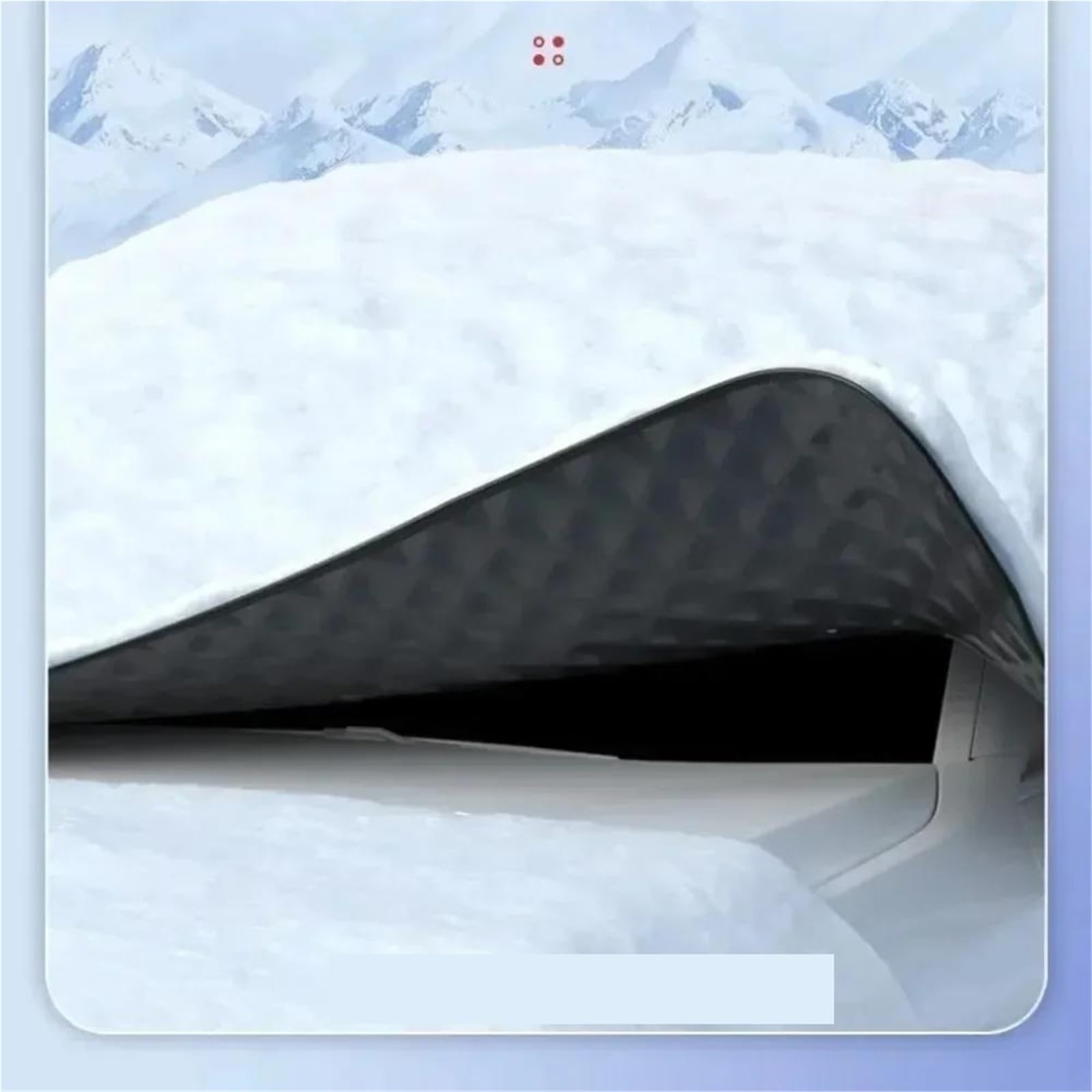 Couverture De Neige De Voiture Pare-Brise Couverture De Neige Hiver Extérieur Pare-Soleil De Voiture Anti-Glace Pare-Brise Automatique Pare-Soleil Pare Brise Hiver pour Voiture Contre