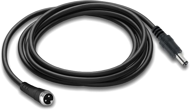 BatPower Electric Reel Battery Car Charger Cord Power Cable Compatible for Daiwa BM2000 BM2300 LB3100 BM2600 BM2900 BM3200 BM3000 DB Battery Prof Prob ProS 6.6FT/2M