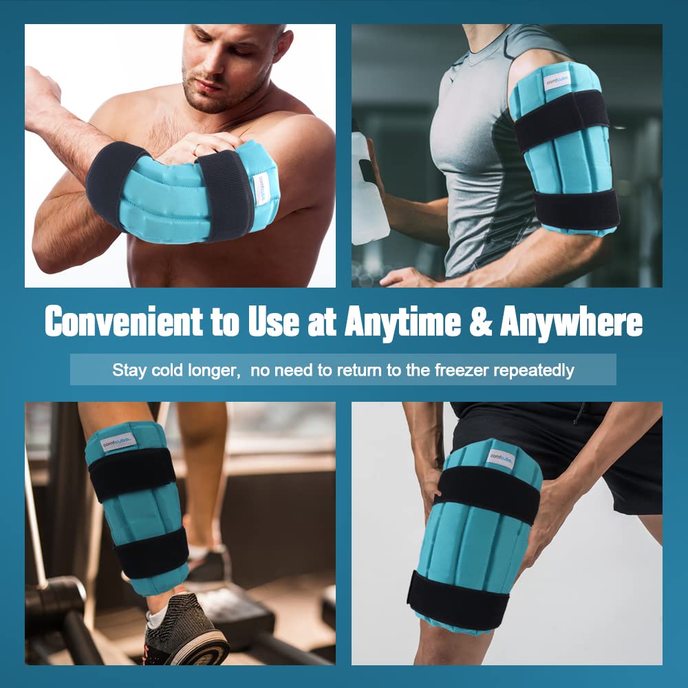 Ice Pack for Knee After Surgery, 2 Hours Long Lasting Cold Pack for Knee Injuries, FSA Eligible, Cold Therapy Flexible Ice Pack for Pain Relief, Swelling, Surgery, ACL, Meniscus... 12 Ice Pack for Knee After Surgery, 2 Hours Long Lasting Cold Pack for Knee Injuries, FSA Eligible, Cold Therapy Flexible Ice Pack for Pain Relief, Swelling, Surgery, ACL, Meniscus... - Image 10