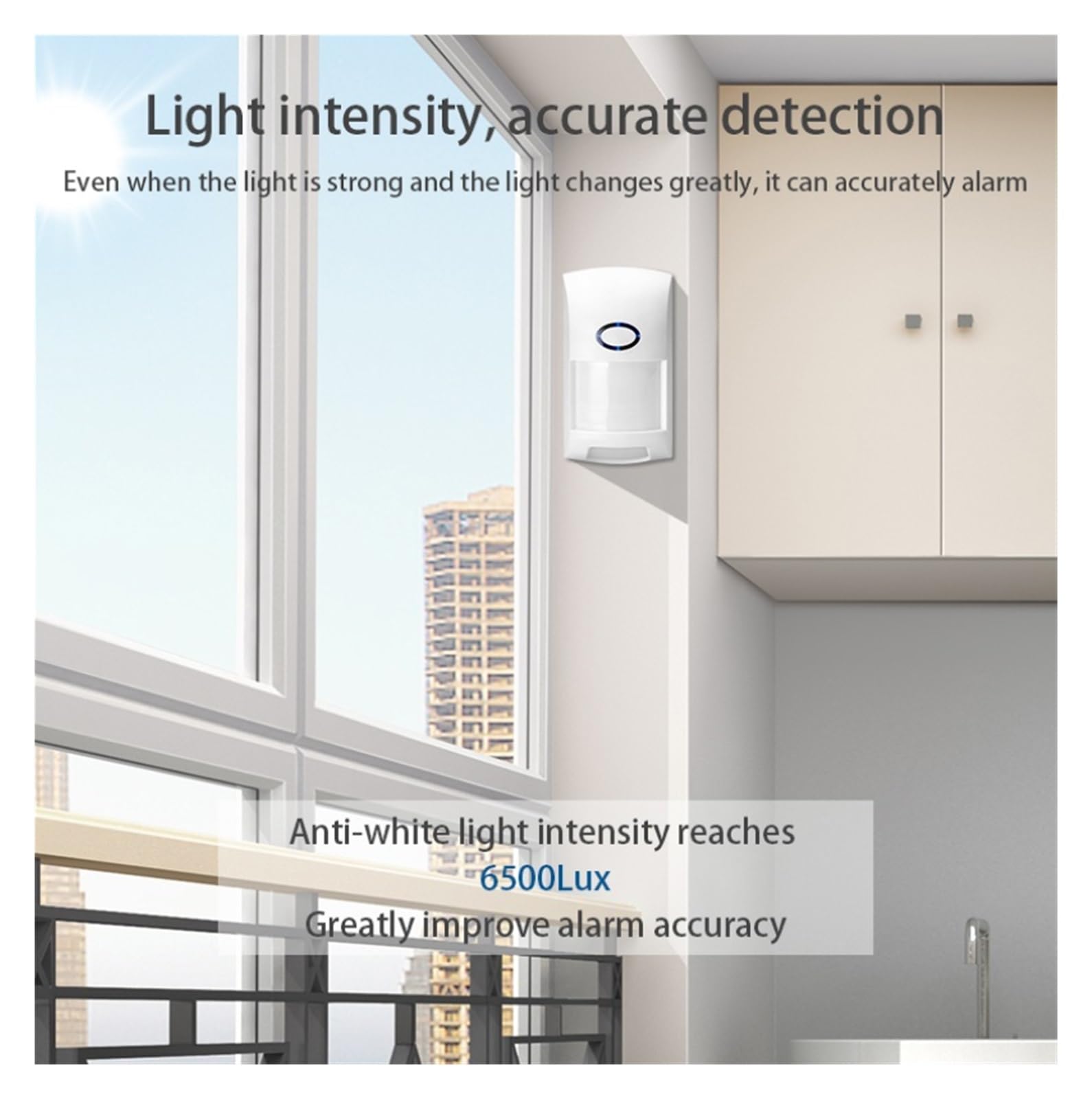 Sistemas De Seguridad Para El Hogar Sensor de movimiento PIR, Detector infrarrojo WIFI, Sensor de cuerpo humano, alarma, aplicación de vida inteligente, sistema de seguridad inalámbrico for el hogar