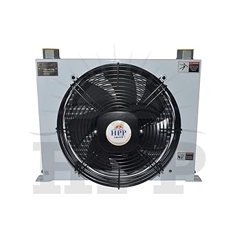 AIR COOLED OIL COOLER-HPP-H-1215-3P | Compatible for Hydraulic Machine Instruments | Pneumatical Instruments | Used for Minimize Heat | Maximize Performance