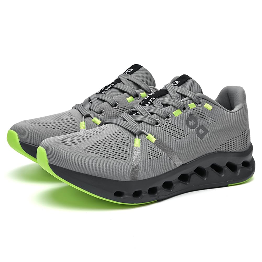 Herren Walkingschuhe Turnschuhe Sportschuhe Sneaker Fitnessstudio Running Tennis Schuhe Freizeit Straßenlaufschuhe Fashion Leichtgewichts Atmungsaktiv Schlüpfen Schuhe Gr.39-45