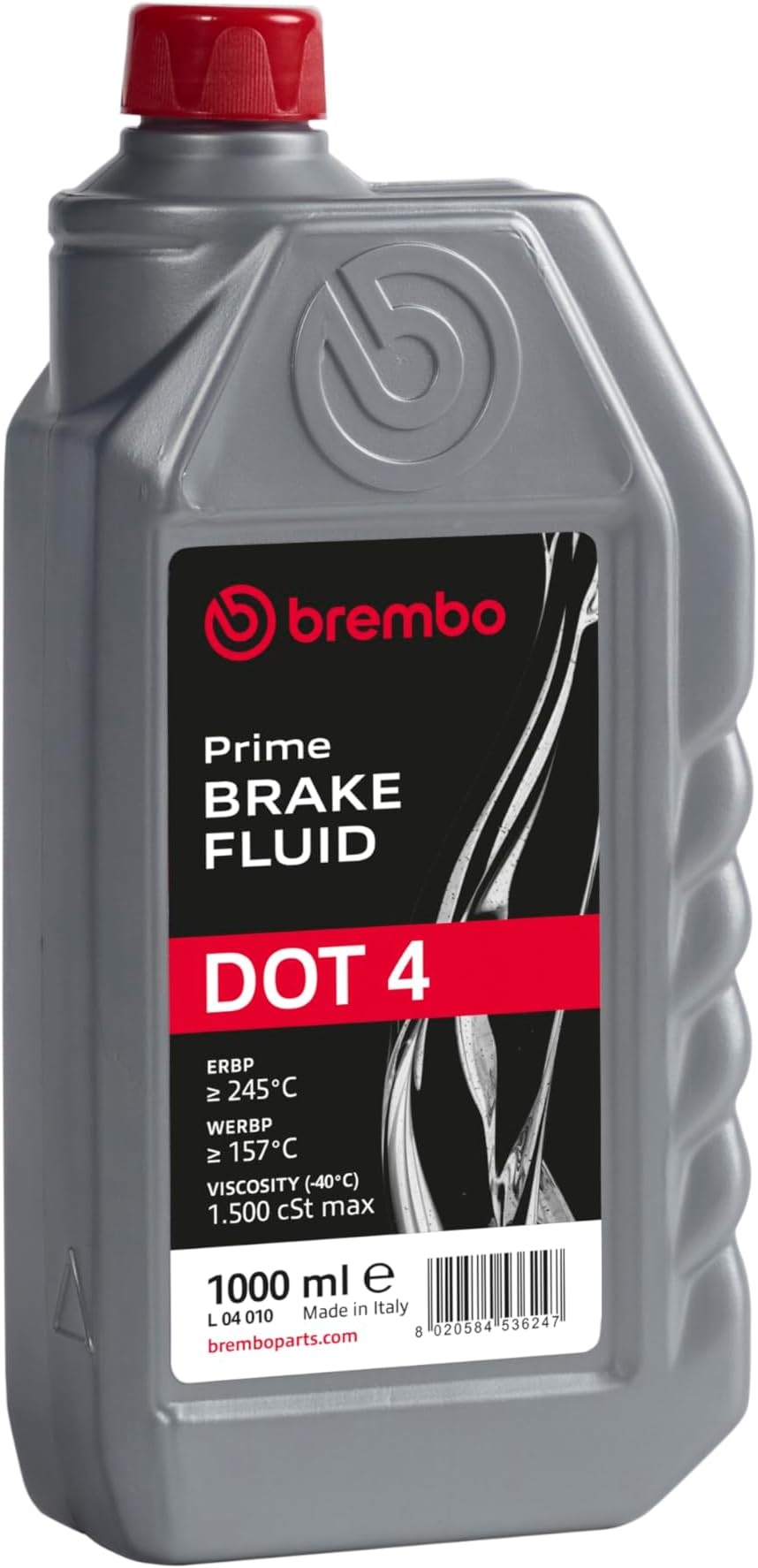 Brembo L04010 Brake Fluid DOT 4, 1000 ml