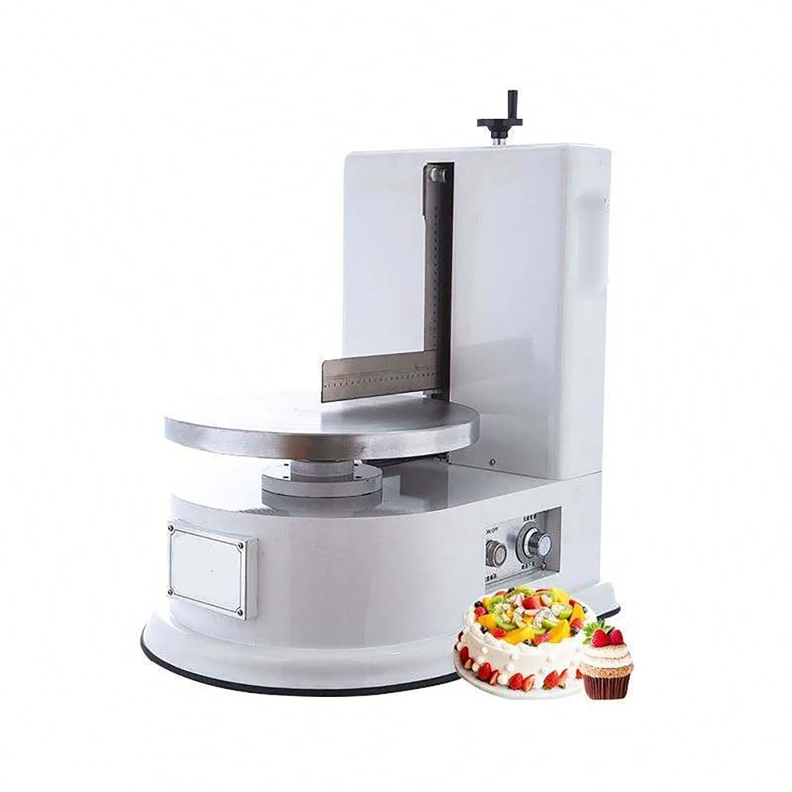 Máquina para Decorar Pasteles con Recubrimiento Suave De Crema, Esparcidor Automático De Crema para Pasteles, Esparcidor De Crema para Pasteles Y Mermelada De Pan De 4-12 Pulgadas