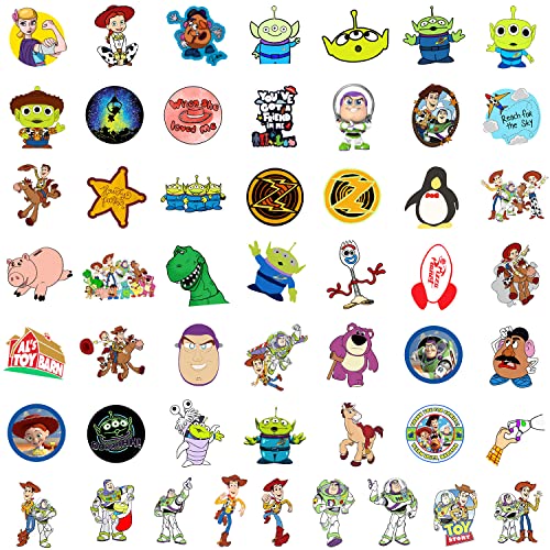 Story Stickers 50PCS Vinyl Stickers for Laptop,Bumper,Skateboard,Water Bottles,Phone,Cartoon Anime Stickers for Teens Adult - Image 3