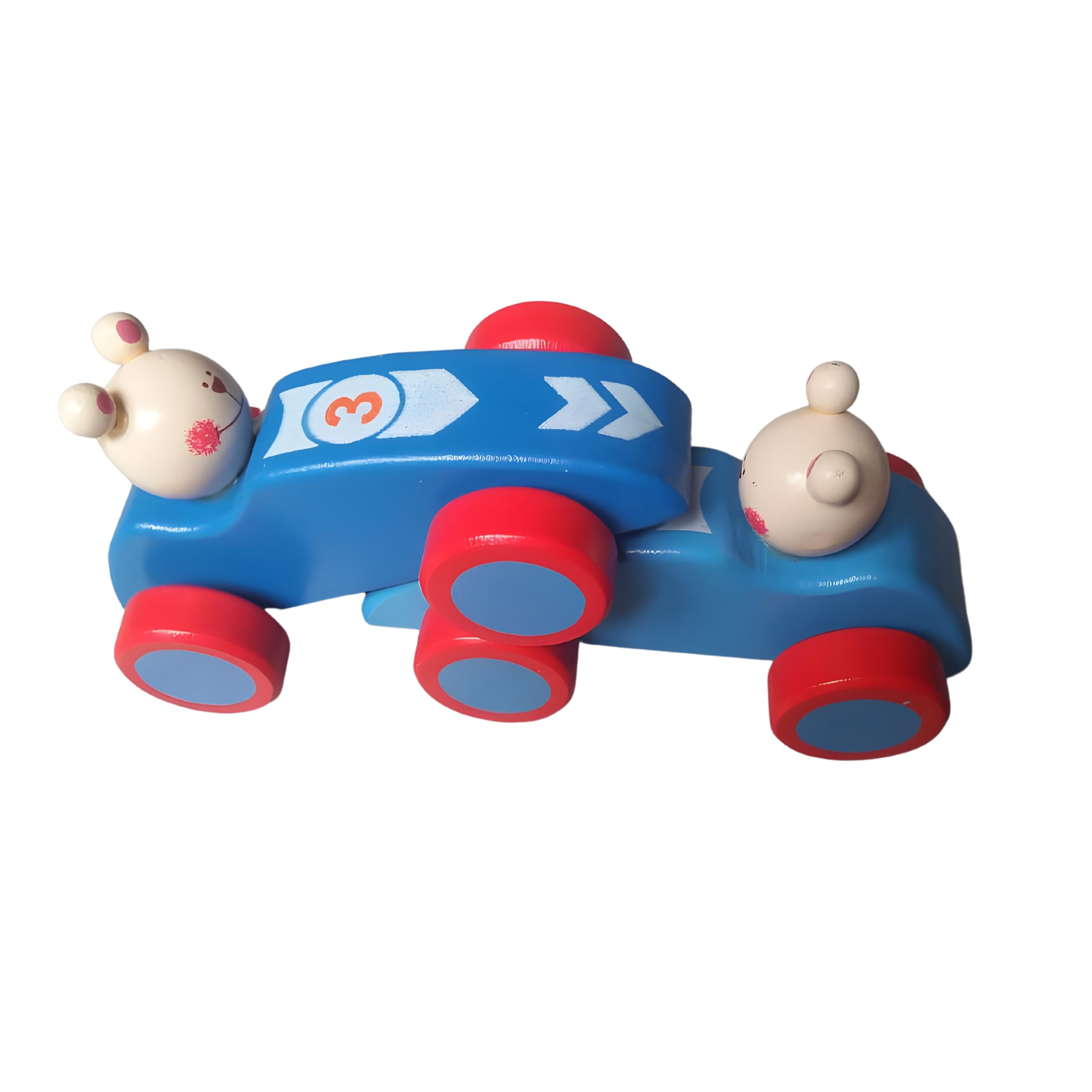 La Max Wooden Formula Racing CAR Toys