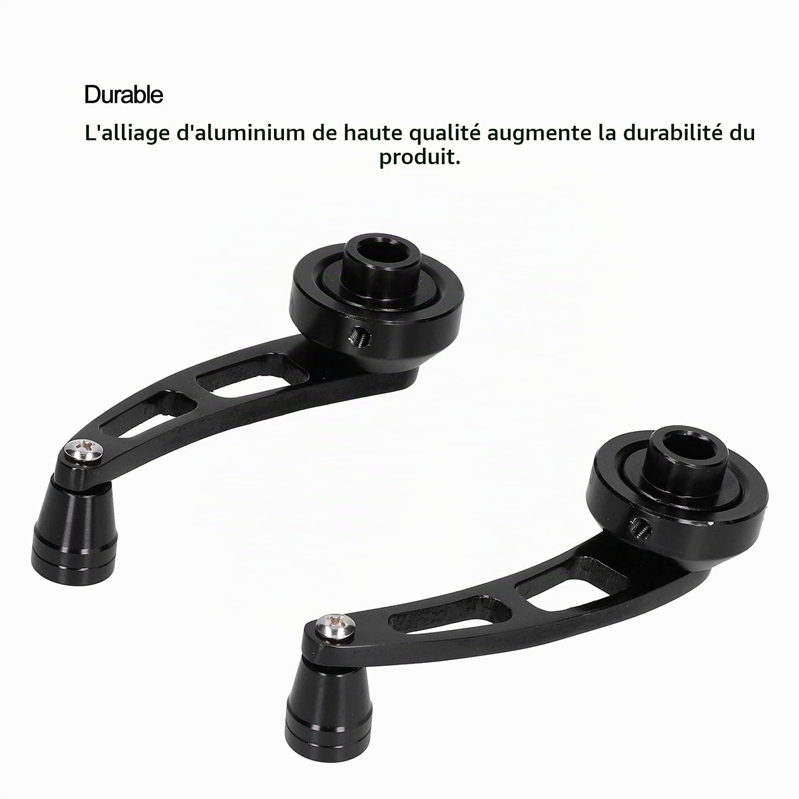 Manivelle de fenêtre de voiture, fenêtre de voiture en alliage d'aluminium, manivelle de porte manuelle universelle, lève-vitre à manivelle universelle pour la plupart des véhicules pour