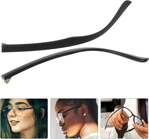 Miniatura 5 de Lurrose 1 par de accesorios de gafas de repuesto Kit de restauración de lentes de sol metálicos de repuesto para lentes de sol de repuesto, piernas